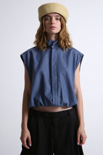 Cargar imagen en el visor de la galería, CAMISA NEKKU - UNITALLA - AZUL CUADROS
