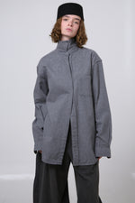 Cargar imagen en el visor de la galería, CAMISA JIN - TALLA L - GRIS
