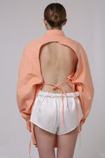 Cargar imagen en el visor de la galería, CAMISA SENAKA - TALLA L - NARANJA
