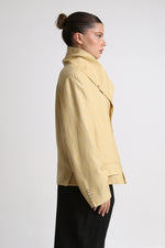 Cargar imagen en el visor de la galería, BLAZER NEKKU - TALLA S/M - AMARILLO
