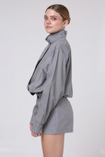 Cargar imagen en el visor de la galería, MINI SHORTS - TALLA M - GRIS
