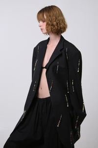 BLAZER MAI - TALLA M - NEGRO