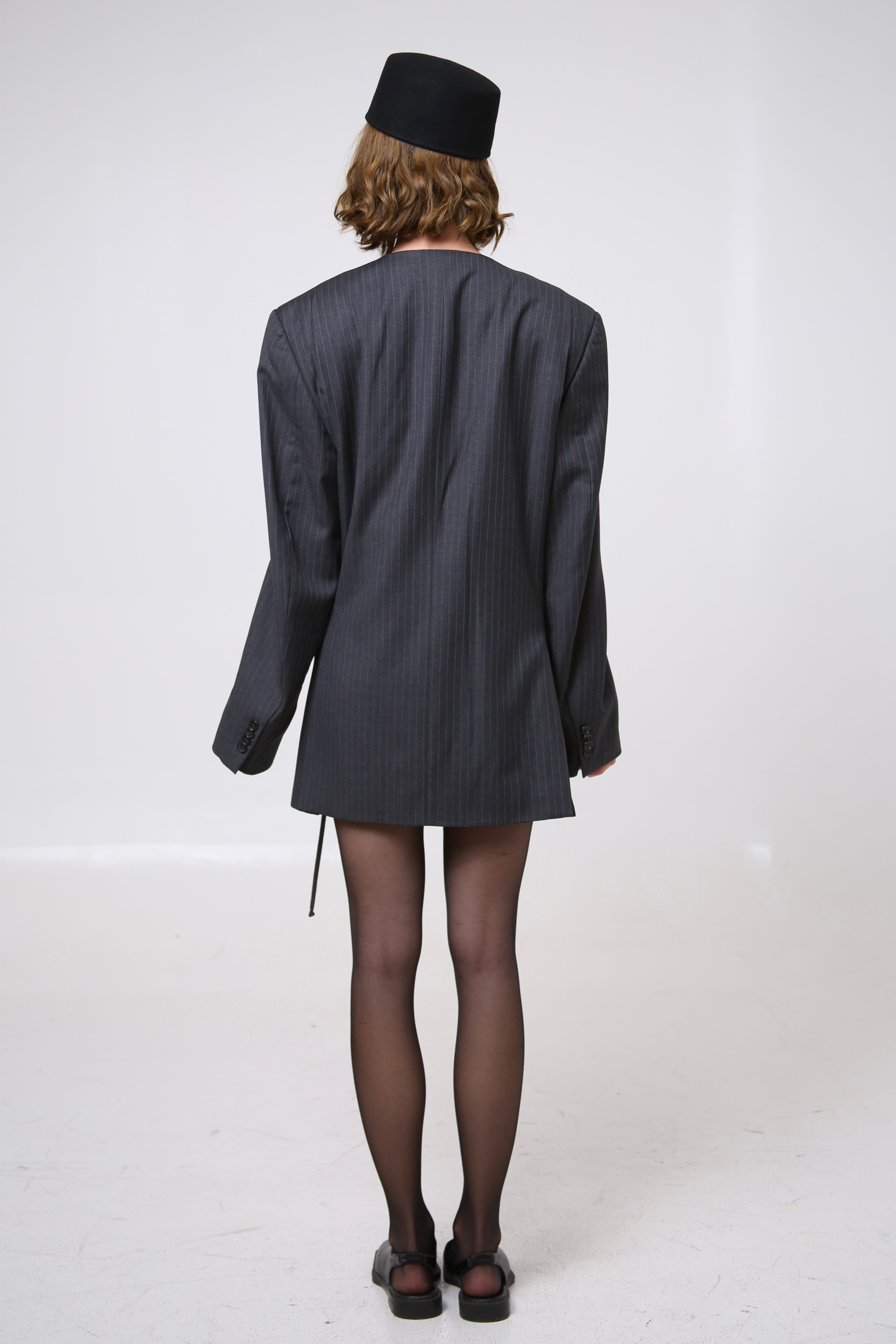 BLAZER KIMONO - TALLA S/M - GRIS RAYA DIPLOMÁTICA