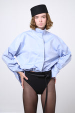 Cargar imagen en el visor de la galería, CAMISA NEKKU - TALLA S/M - AZUL
