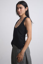Cargar imagen en el visor de la galería, TOP SATO - NEGRO - TALLA S
