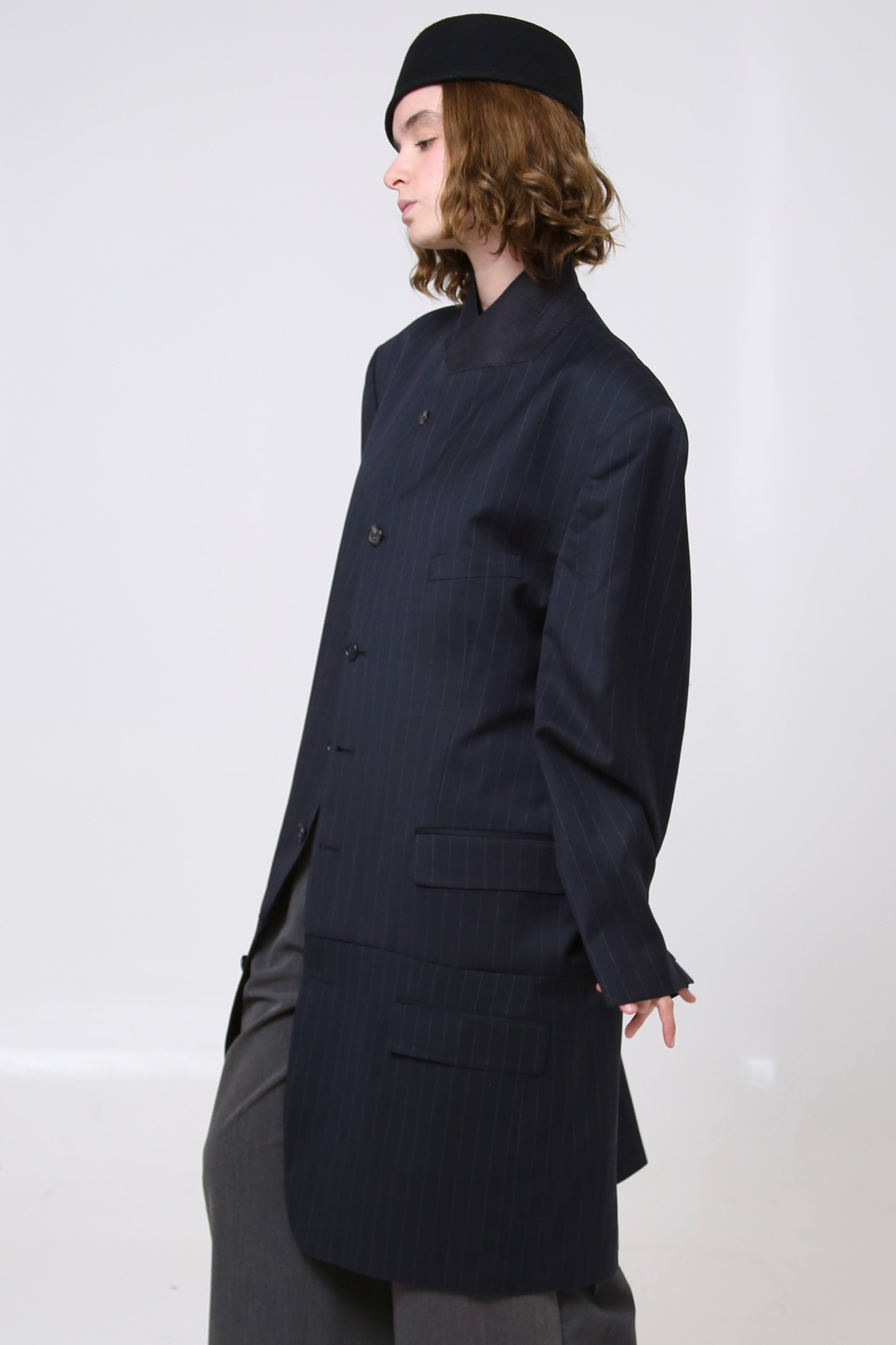 ABRIGO JIN - TALLA L - AZUL RAYA DIPLOMÁTICA