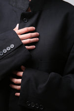 Cargar imagen en el visor de la galería, BLAZER JUN - TALLA M/L - NEGRO
