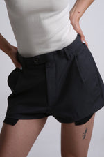 Cargar imagen en el visor de la galería, MINI SHORTS - TALLA S - GRIS OXFORD
