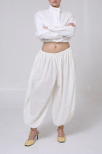 Cargar imagen en el visor de la galería, PANTALÓN SAORI - UNITALLA - BLANCO
