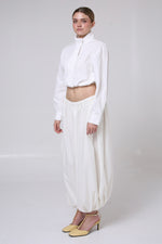 Cargar imagen en el visor de la galería, PANTALÓN SAORI - UNITALLA - BLANCO
