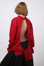 Cargar imagen en el visor de la galería, CAMISA ENSO - TALLA M/L - ROJA
