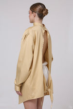 Cargar imagen en el visor de la galería, CAMISA ENSO - UNITALLA - BEIGE
