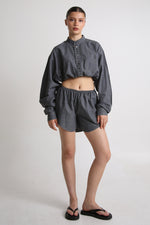 Cargar imagen en el visor de la galería, SET BOTAN - TALLA S/M - GRIS
