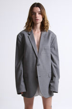 Cargar imagen en el visor de la galería, BLAZER SENAKA - TALLA M - GRIS
