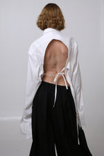 Cargar imagen en el visor de la galería, CAMISA SENAKA - TALLA M/L - BLANCA
