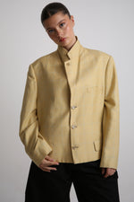 Cargar imagen en el visor de la galería, BLAZER NEKKU - TALLA S/M - AMARILLO
