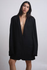 Cargar imagen en el visor de la galería, BLAZER KIYO - NEGRO - TALLA M/L
