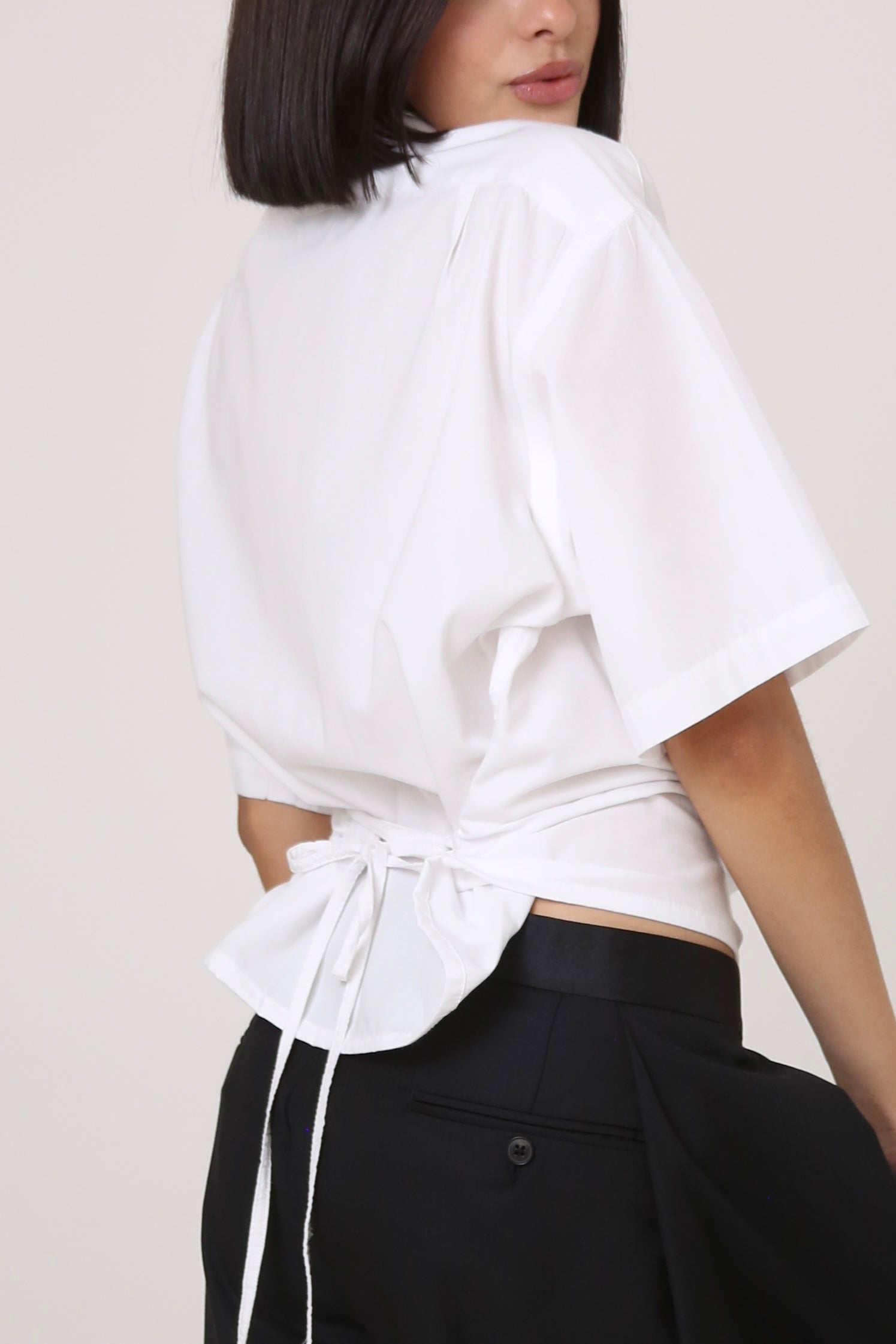 CAMISA KURO - TALLA M - BLANCA