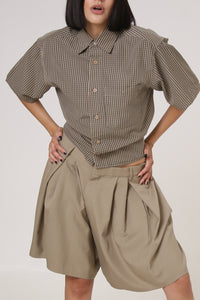 BERMUDAS URRARA - TALLA M - BEIGE
