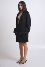 Cargar imagen en el visor de la galería, BLAZER KIYO - NEGRO - TALLA M/L

