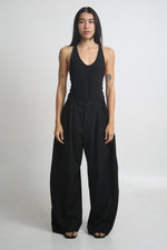 Cargar imagen en el visor de la galería, PANTALÓN URRARA - NEGRO - TALLA S
