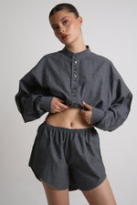 Cargar imagen en el visor de la galería, SET BOTAN - TALLA S/M - GRIS
