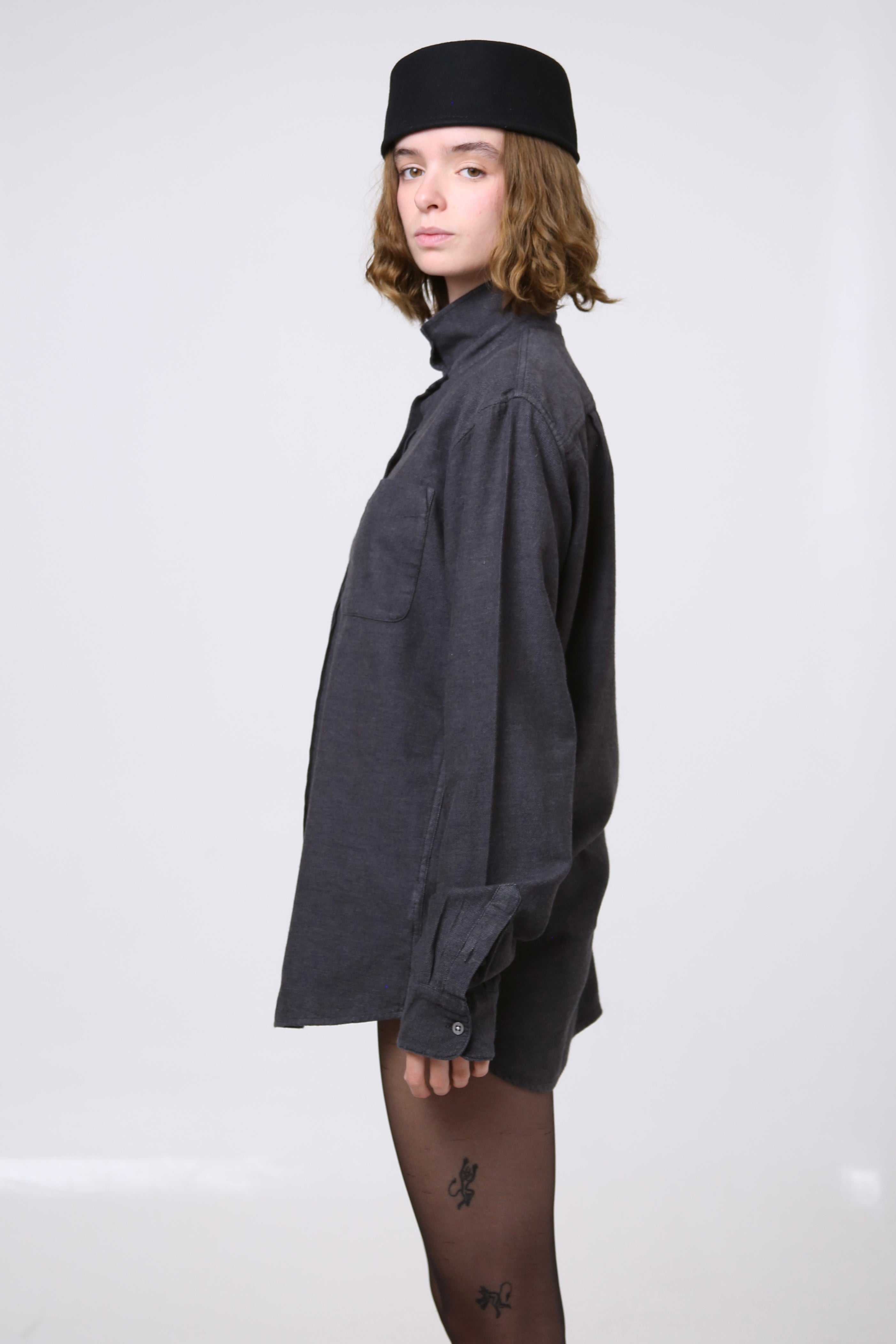 CAMISA JIN - TALLA S - GRIS