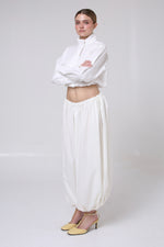 Cargar imagen en el visor de la galería, PANTALÓN SAORI - UNITALLA - BLANCO
