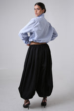 Cargar imagen en el visor de la galería, PANTALÓN SAORI - UNITALLA - NEGRO

