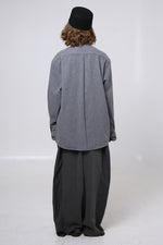 Cargar imagen en el visor de la galería, CAMISA JIN - TALLA L - GRIS
