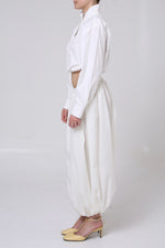Cargar imagen en el visor de la galería, PANTALÓN SAORI - UNITALLA - BLANCO
