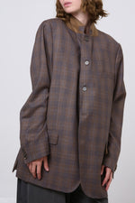 Cargar imagen en el visor de la galería, BLAZER GUNJIN - TALLA M - CAFE
