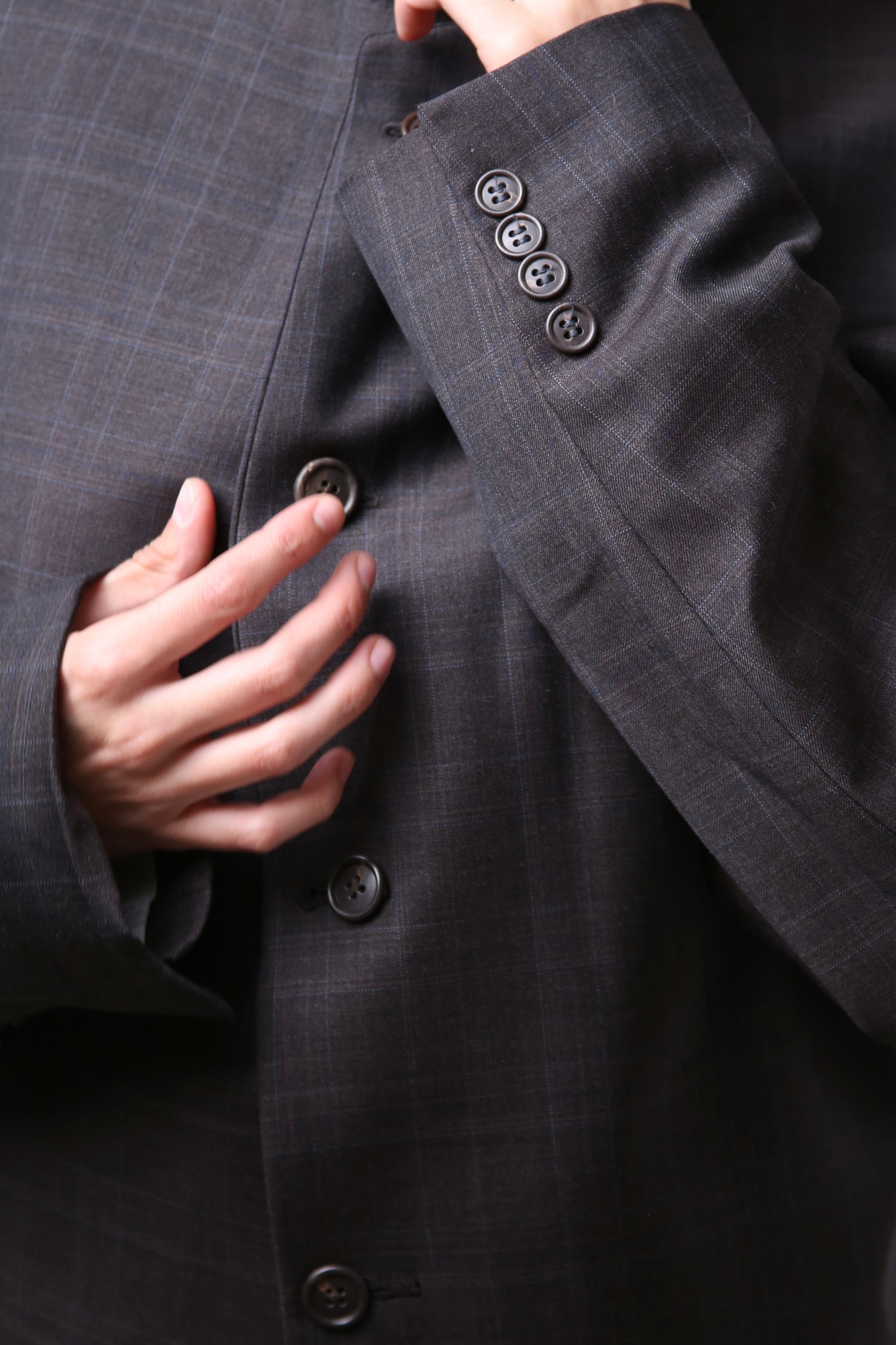 BLAZER JIN - TALLA M - CAFE