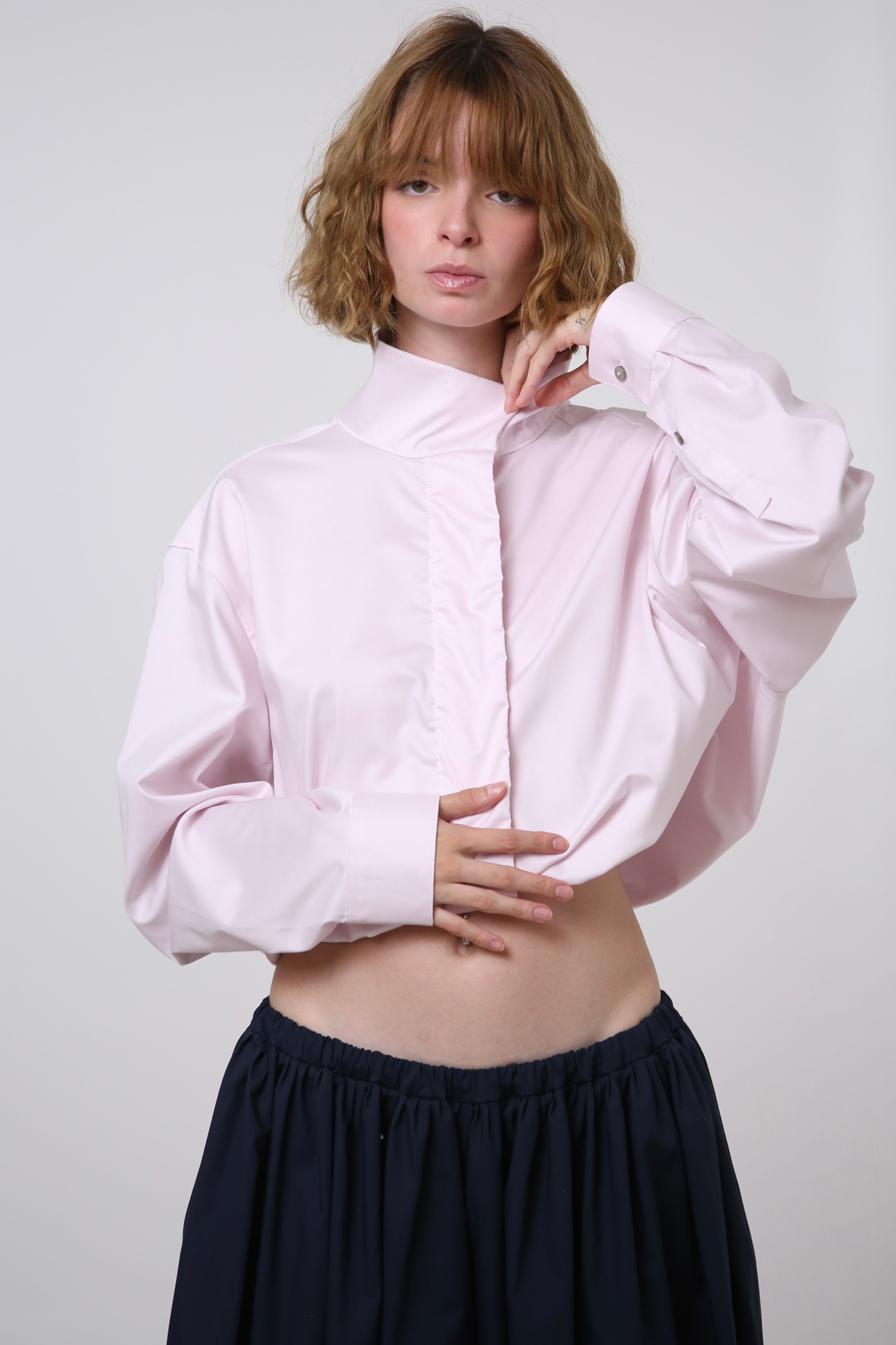 CAMISA NEKKU - TALLA S/M - ROSA