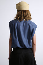 Cargar imagen en el visor de la galería, CAMISA NEKKU - UNITALLA - AZUL CUADROS
