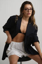 Cargar imagen en el visor de la galería, BLAZER KIOKO - TALLA M - AZUL MARINO
