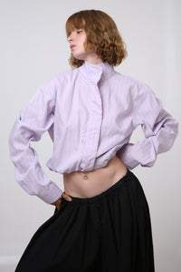 CAMISA NEKKU - TALLA M - MORADA