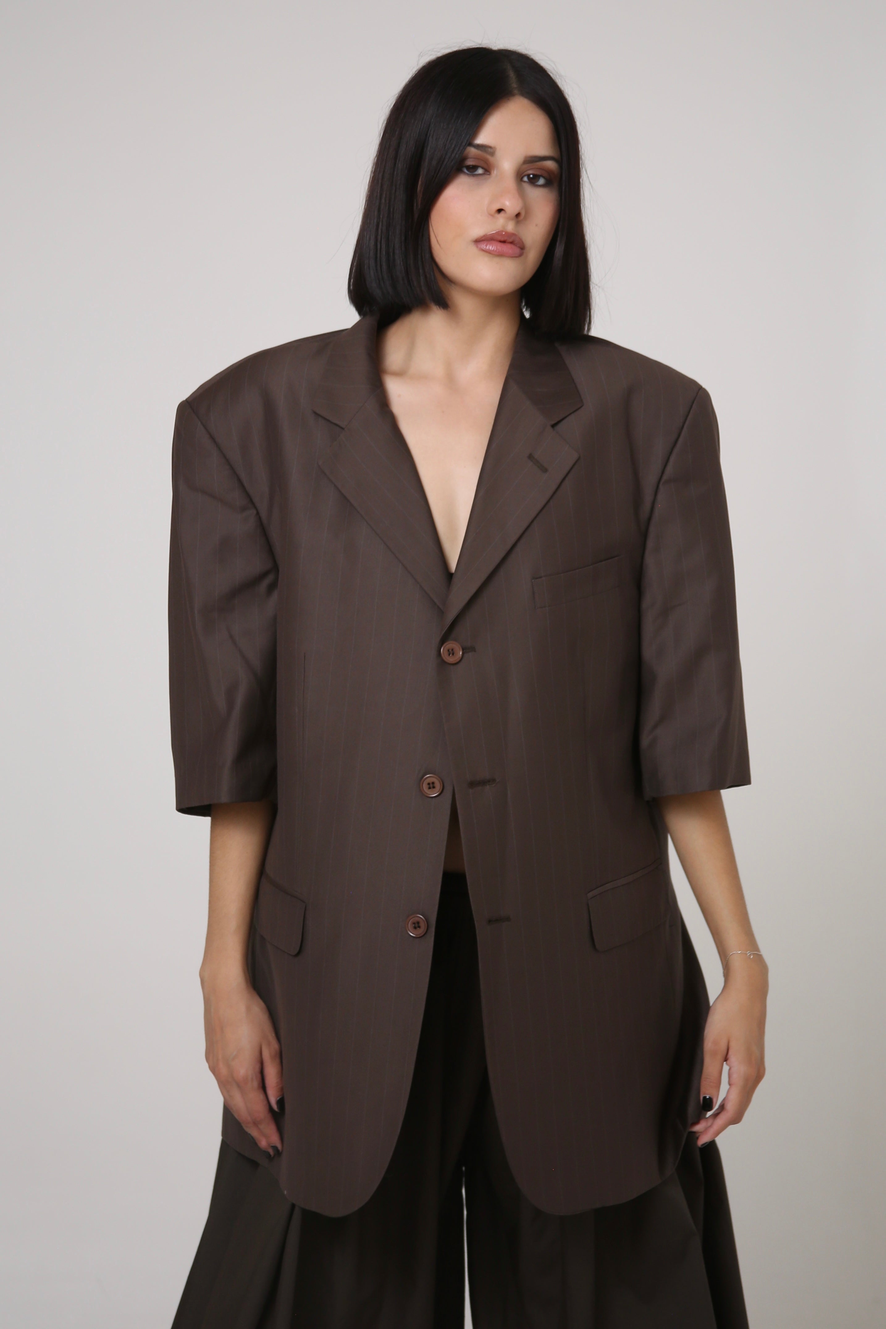 BLAZER KIOKO - TALLA L - CAFE RAYAS DIPLOMÁTICAS