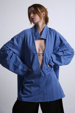 Cargar imagen en el visor de la galería, TOP KAI - TALLA L/XL - AZUL
