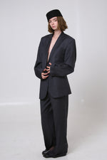 Cargar imagen en el visor de la galería, SUIT SUKA - TALLA M - GRIS OXFORD
