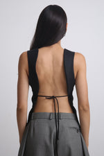Cargar imagen en el visor de la galería, TOP SATO - NEGRO - TALLA S
