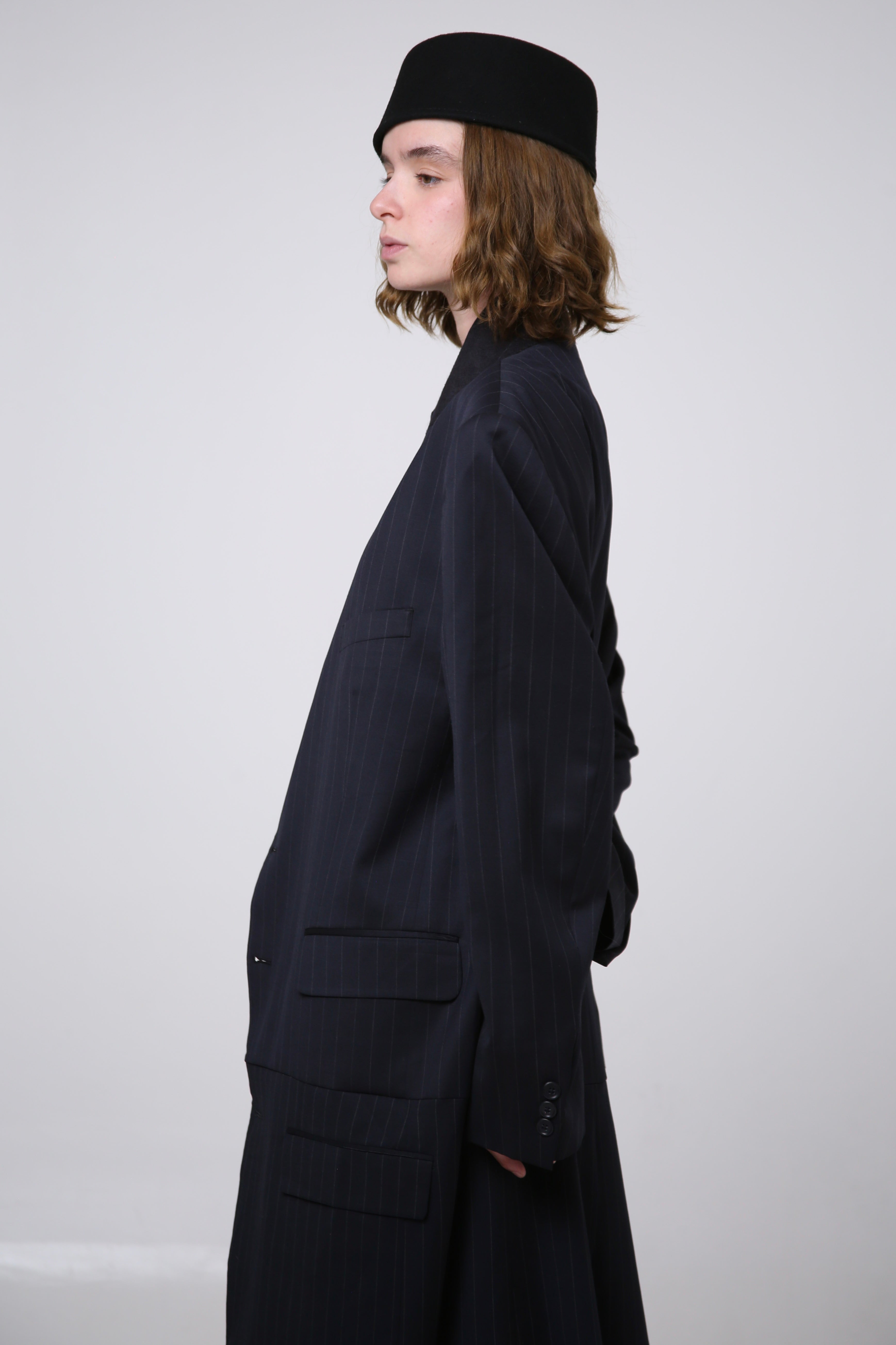 ABRIGO JIN - TALLA L - AZUL RAYA DIPLOMÁTICA