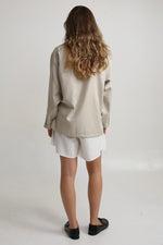 Cargar imagen en el visor de la galería, TOP KEI - TALLA S/M - BEIGE
