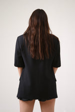 Cargar imagen en el visor de la galería, BLAZER KIOKO - TALLA S - NEGRO
