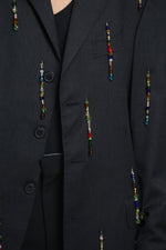 Cargar imagen en el visor de la galería, BLAZER MAI - TALLA S - GRIS OXFORD
