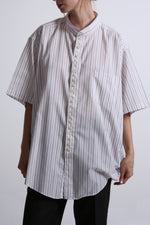 Cargar imagen en el visor de la galería, CAMISA OTAN - UNITALLA - BLANCA RAYAS
