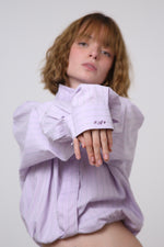 Cargar imagen en el visor de la galería, CAMISA NEKKU - TALLA M - MORADA

