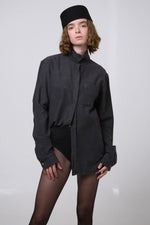 Cargar imagen en el visor de la galería, CAMISA JIN - TALLA S - GRIS
