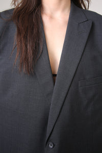 VEST HYO - TALLA L - GRIS OXFORD