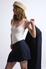 Cargar imagen en el visor de la galería, MINI SHORTS - TALLA M - AZUL RAYAS
